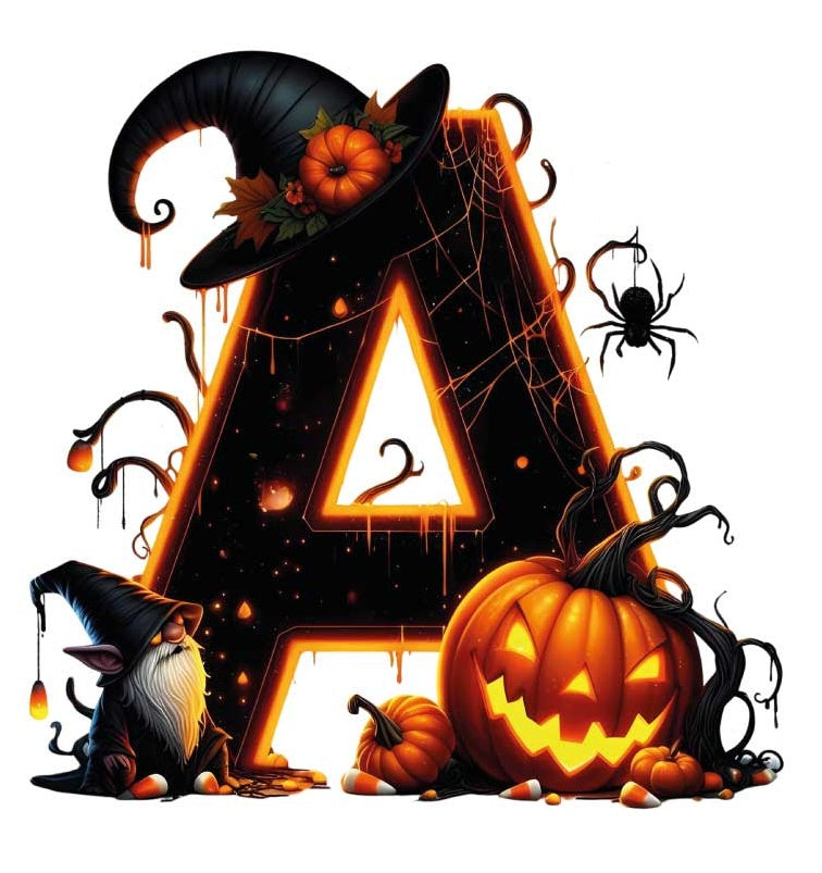 Motive " HALLOWEEN BUCHSTABEN " Buchstaben Auswahl für Druck