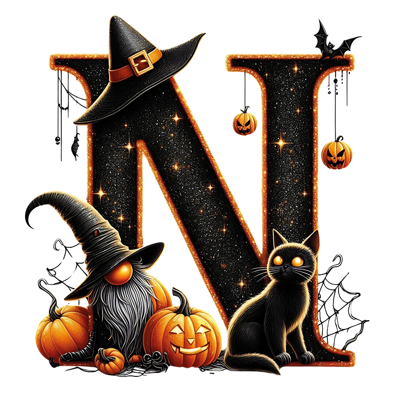 Motive " HALLOWEEN BUCHSTABEN " Buchstaben Auswahl für Druck