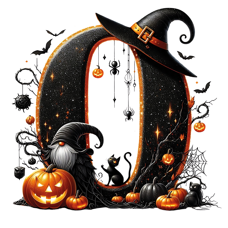 Motive " HALLOWEEN BUCHSTABEN " Buchstaben Auswahl für Druck