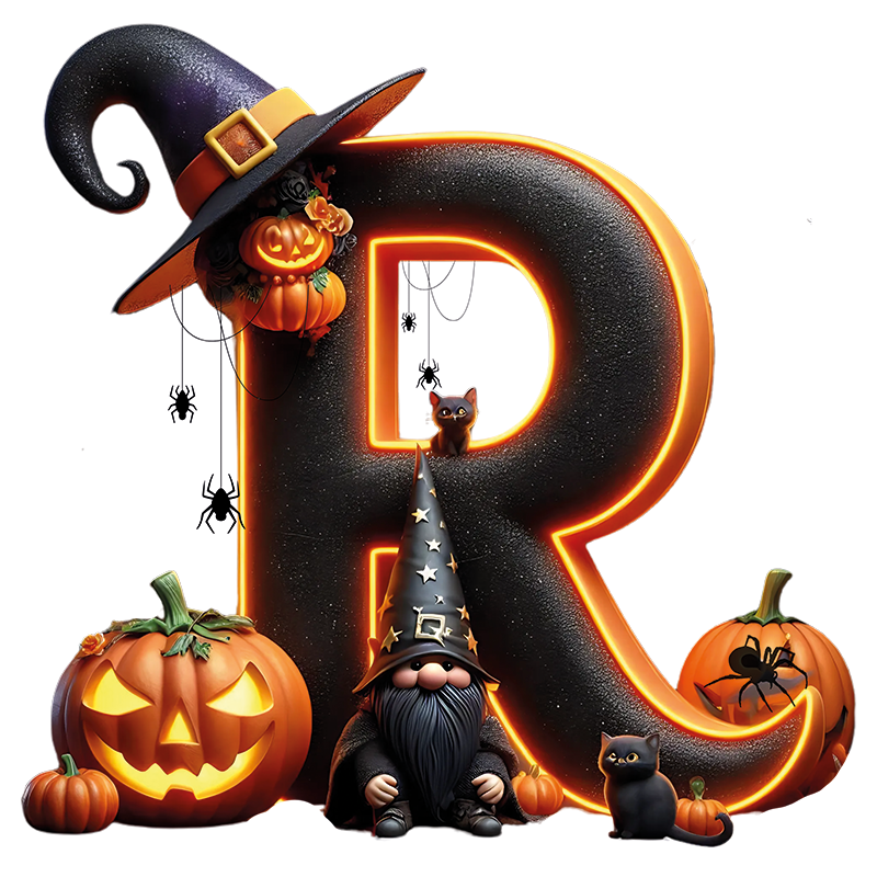 Motive " HALLOWEEN BUCHSTABEN " Buchstaben Auswahl für Druck