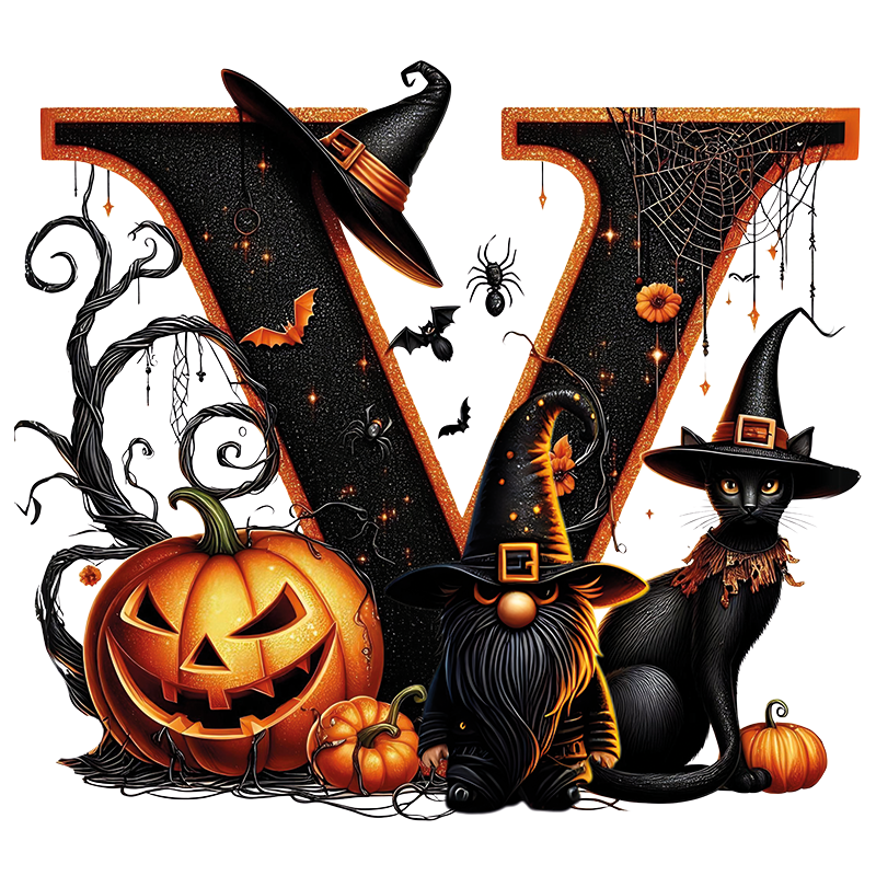 Motive " HALLOWEEN BUCHSTABEN " Buchstaben Auswahl für Druck