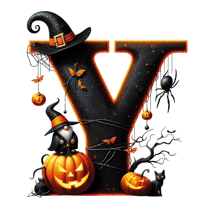 Motive " HALLOWEEN BUCHSTABEN " Buchstaben Auswahl für Druck