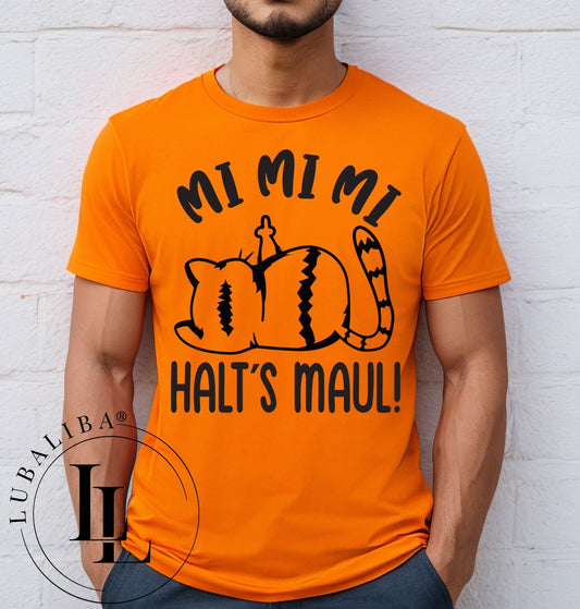 Unisex T-Shirt Orange " Mi Mi Mi ... " Art.: HMH