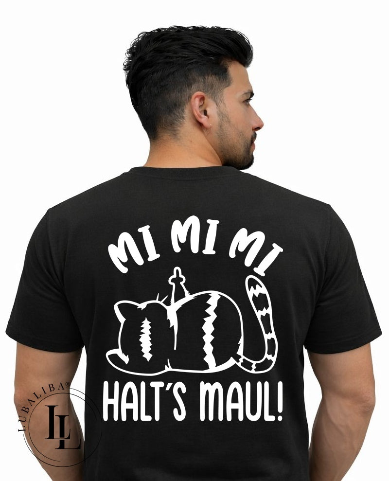 Unisex T-Shirt Mi Mi Mi Kollektion – Motivwahl