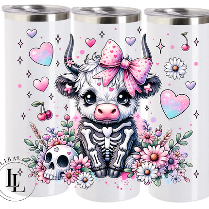 TUMBLER "Halloween Vache Rose" Art No.: KAA