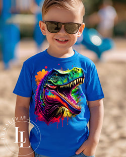T-Shirt Bleu "Dinosaure" Art.: KBA