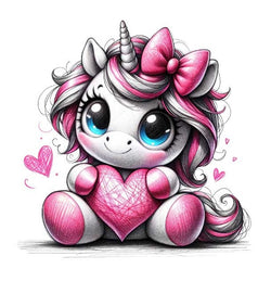 Motiv " Einhorn Miley " ArtNr.: KCO