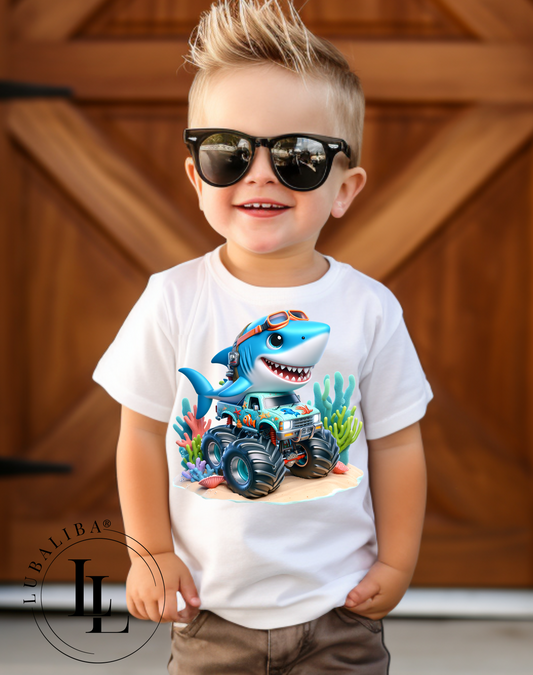 T-Shirt " Monster Truck Haifisch" ArtNr.: KDG