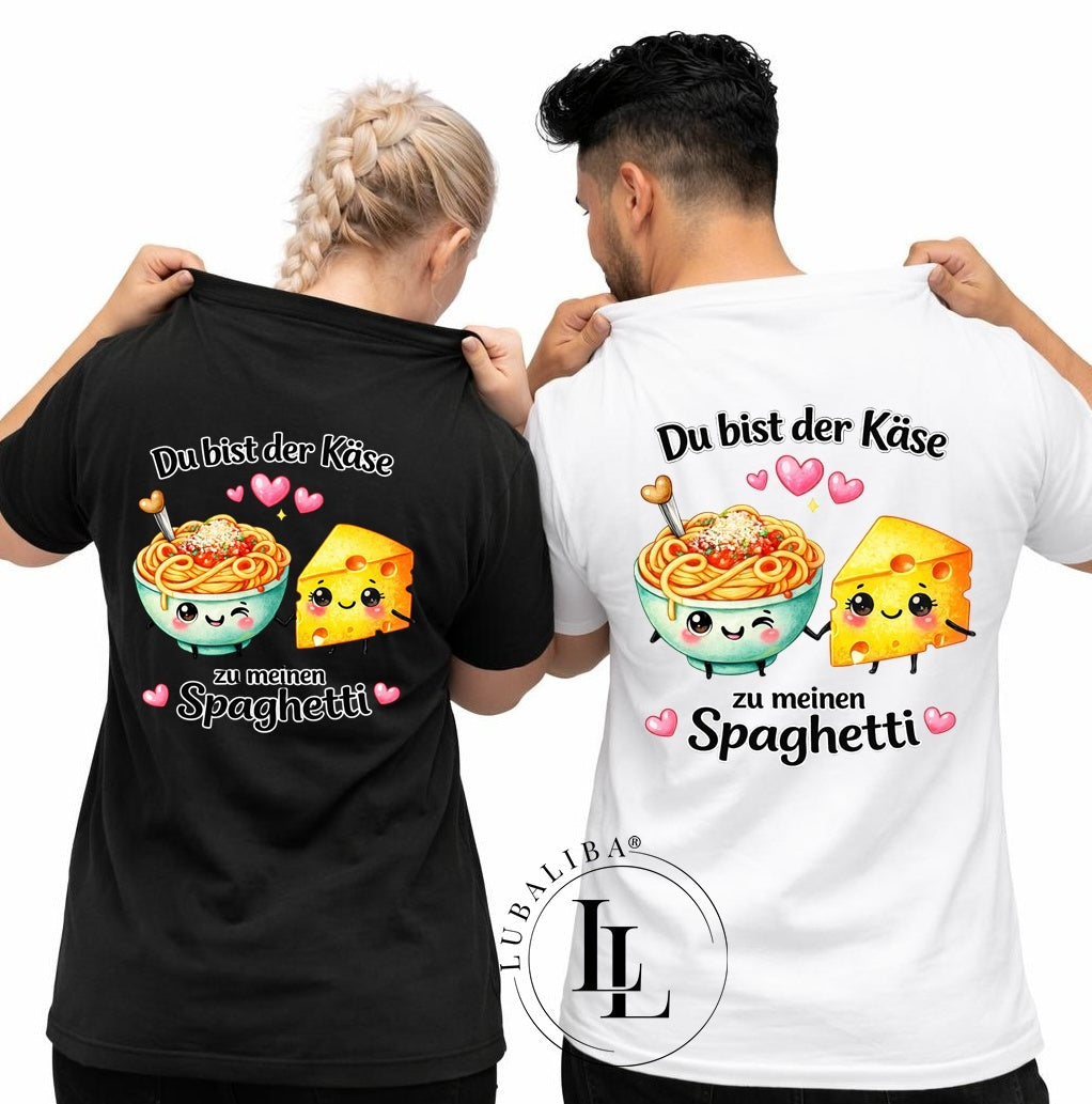 Unisex T-Shirt Farbwahl Snackies - mit du bist der Käse "LFF"