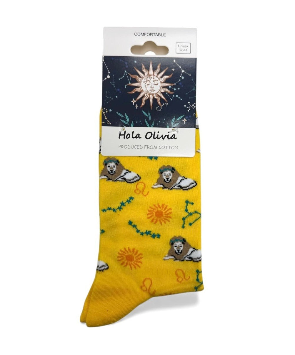 Socken - Weihnachtssocken - Sternzeichensocken - Unisex (Gr. 36-43)