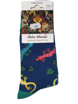 Socken - Echsen - Unisex (Gr. 36-43) Model 5