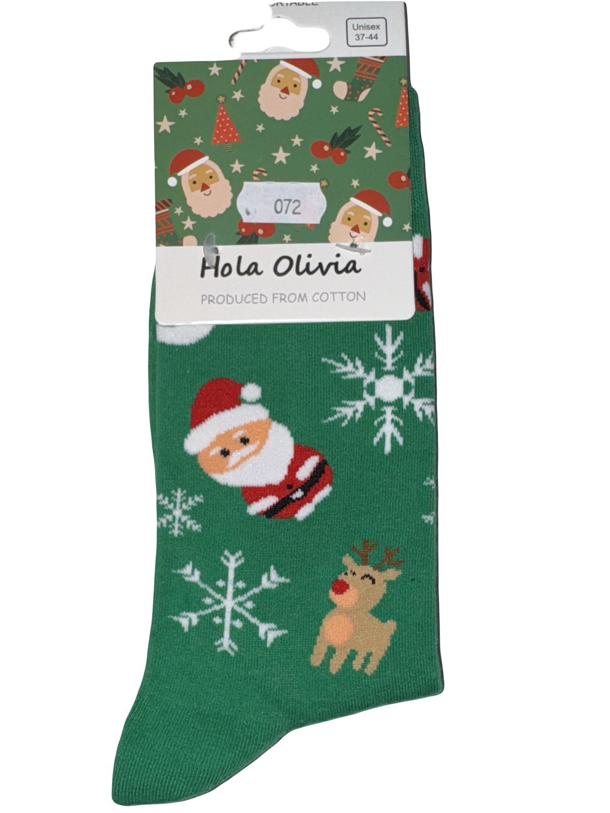 Socken - Santa with Rendeer - Unisex (Gr. 36-43) Model 72
