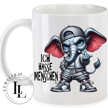 " Trötfried IHM " Tasse Keramik Motiv: THH