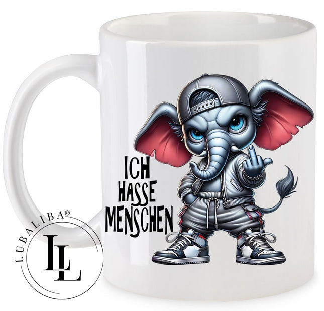 " Trötfried IHM " Tasse Keramik Motiv: THH