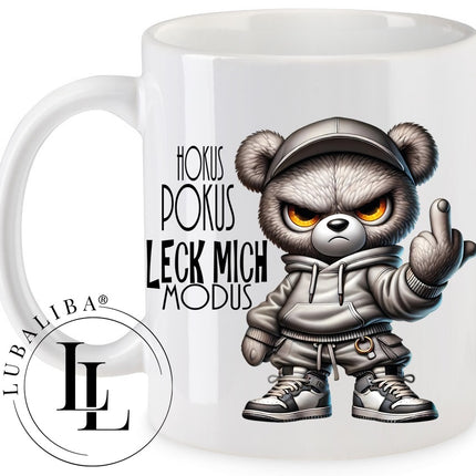 Tasse "Grizzbert LM" en céramique motif : TLA