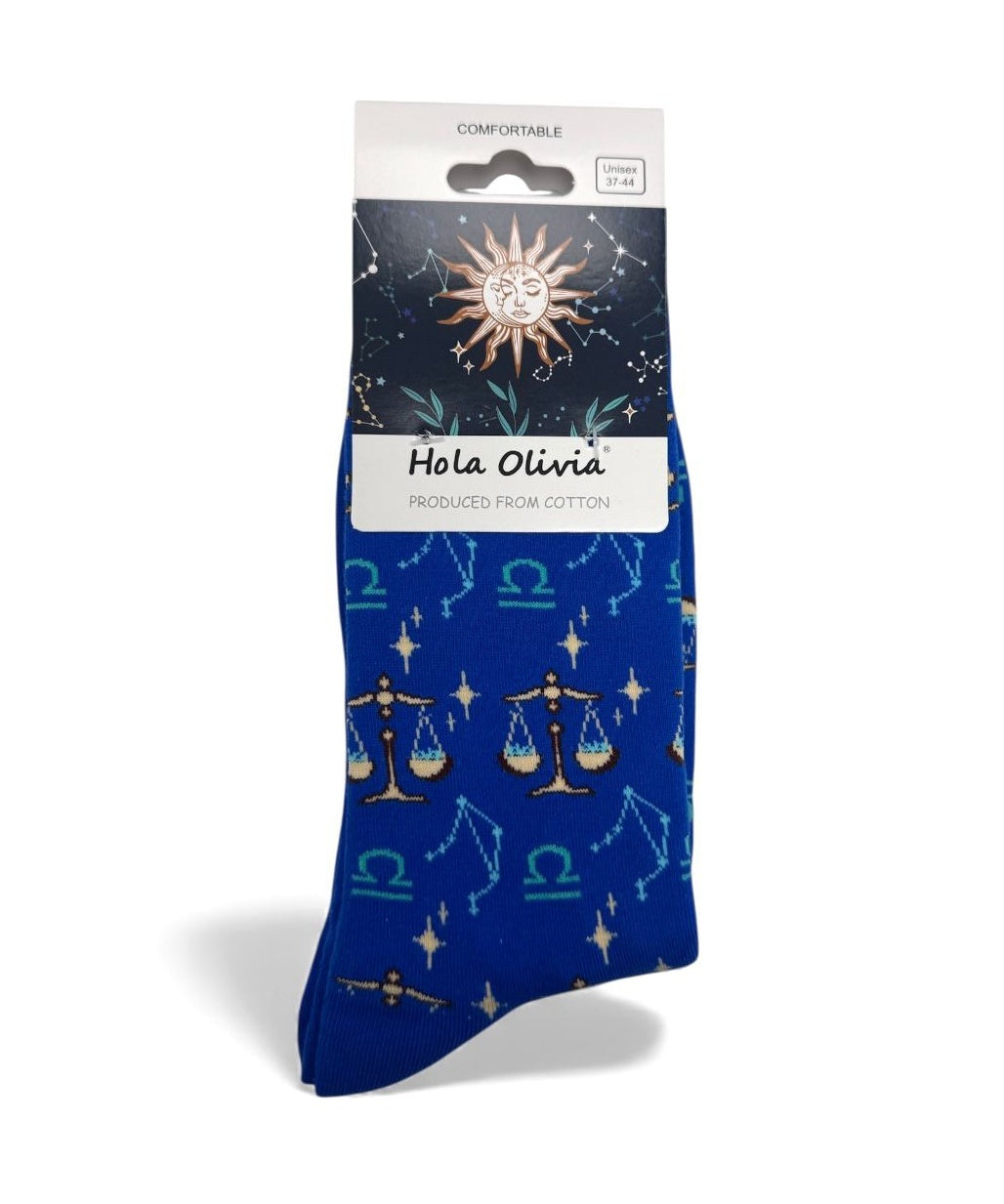 Socken - Weihnachtssocken - Sternzeichensocken - Unisex (Gr. 36-43)