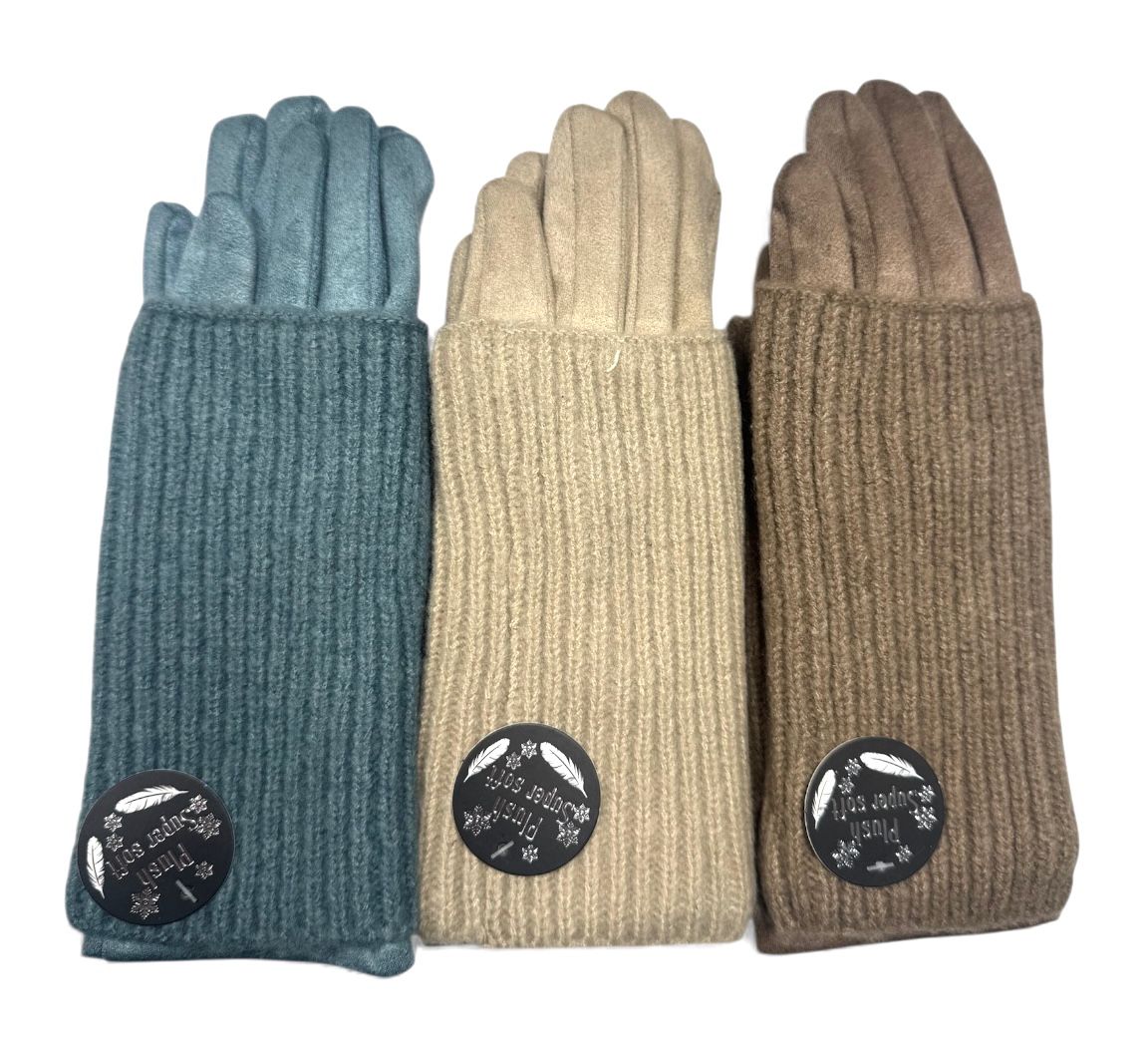 2-in-1 Stulpen Winterhandschuhe  - Farbwahl