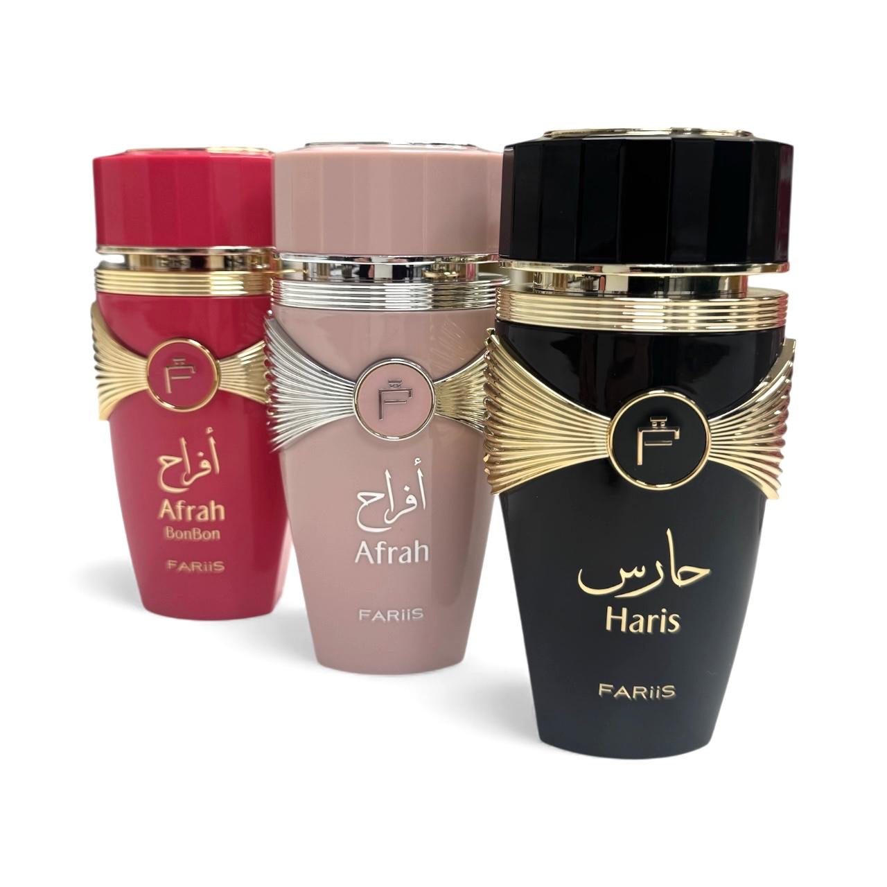 Parfum Fariis – Afrah, Afrah Bonbon &amp; Haris (Auswahl) – Eau de Parfum