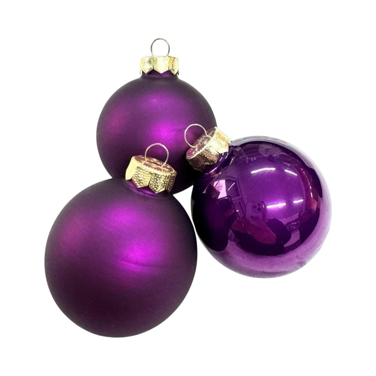 Weihnachtskugel Christbaumkugel 30 Stk.  - Farbwahl