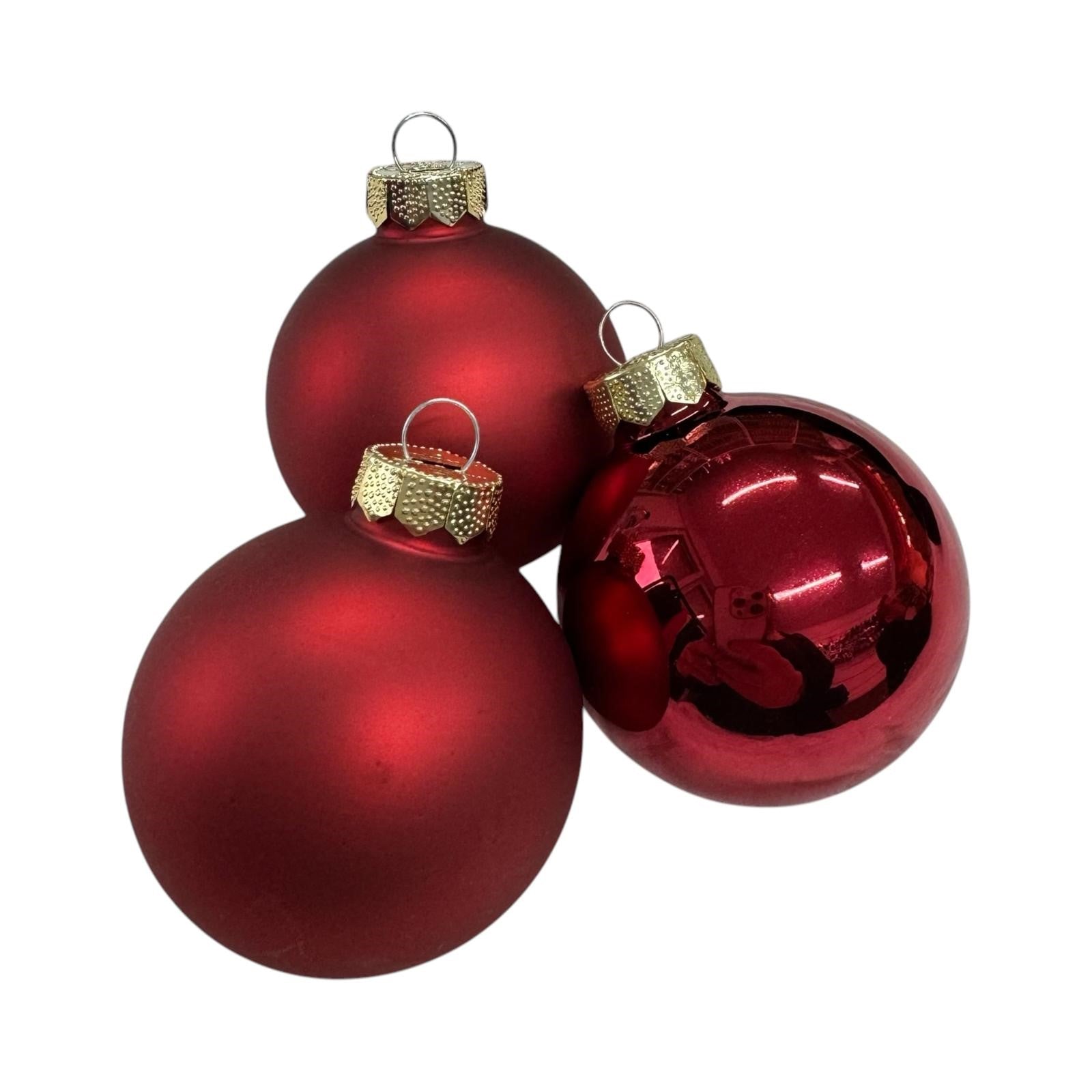 Weihnachtskugel Christbaumkugel 30 Stk.  - Farbwahl