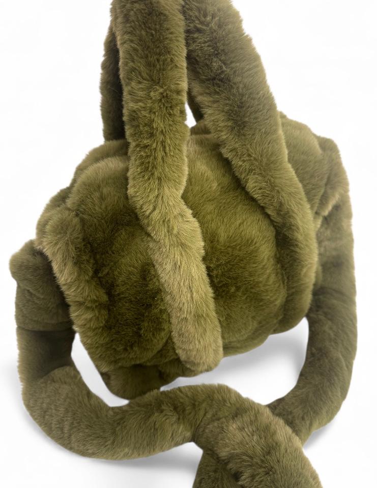 Plüsch Handtasche Fluffy - Farbwahl