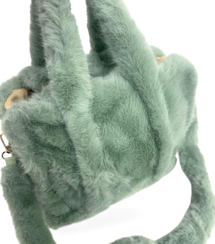 Plüsch Handtasche Fluffy - Farbwahl