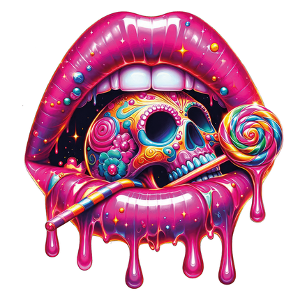 Motiv " HALOWEEN MOUTH " ArtNr.: YBK