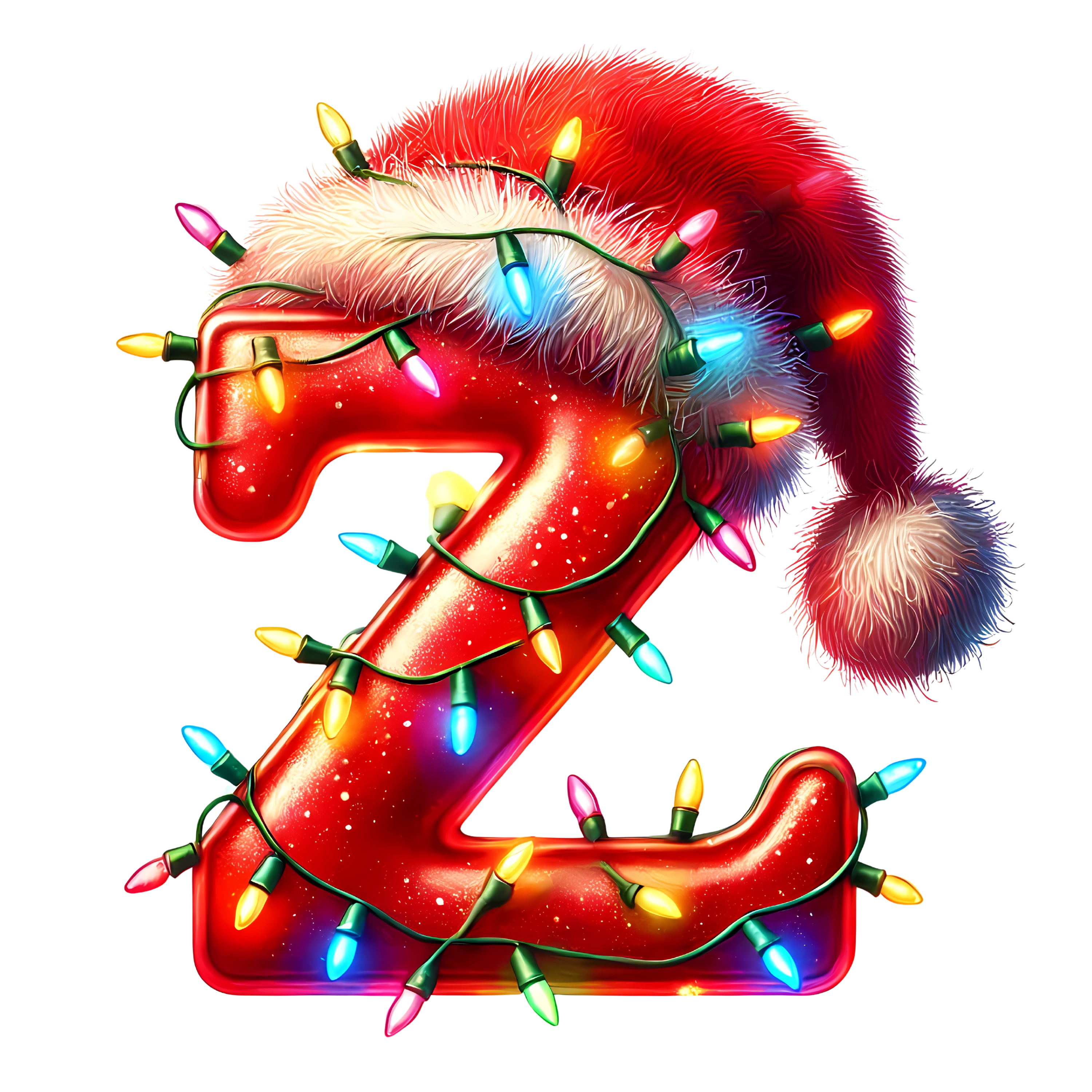 Motive " Christmas  BUCHSTABEN Rot " Buchstaben Auswahl für Druck