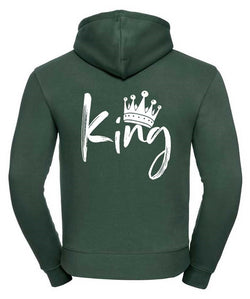 KING UNISEX HOODIE KHAKI