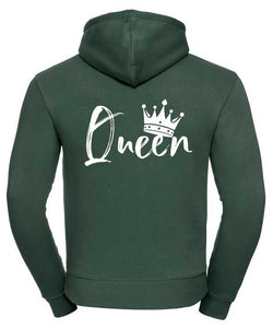 QUEEN UNISEX HOODIE KHAKI