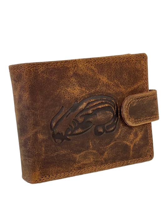 Leder Portemonnaie Welz / Waller / Wels