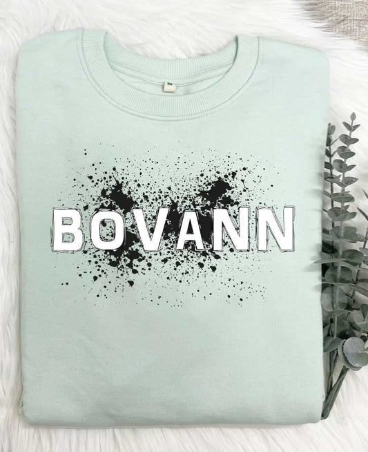 ☆ BOVANN☆SPLASH☆ Sweatshirt/Light Mint