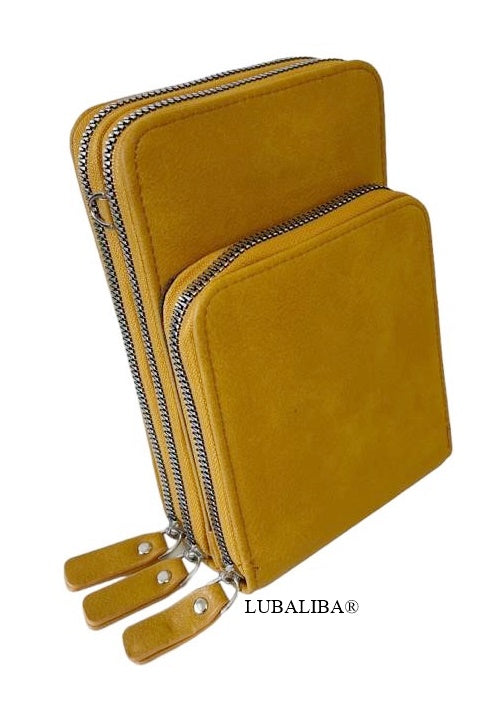 Étui portefeuille pour téléphone portable à écran tactile 3 en 1 - en 10 couleurs