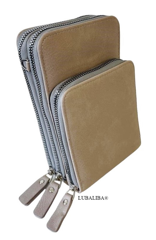 Touchscreen Portemonnaie Handytasche 3 in 1 - in 10 Farben