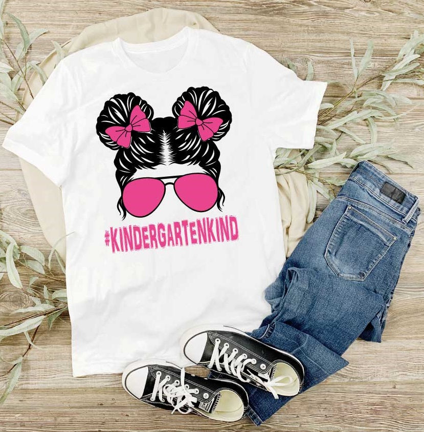 T-Shirt # KINDERGARTENKIND Girl/Pink