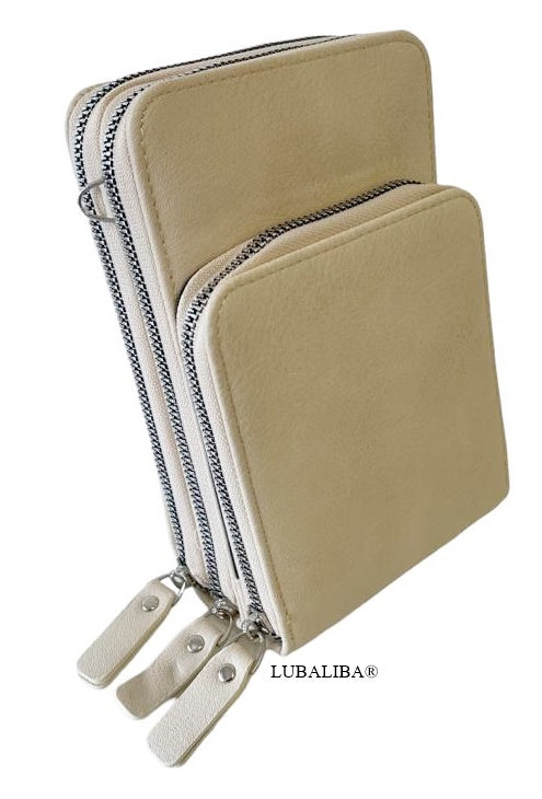 Touchscreen Portemonnaie Handytasche 3 in 1 - in 10 Farben