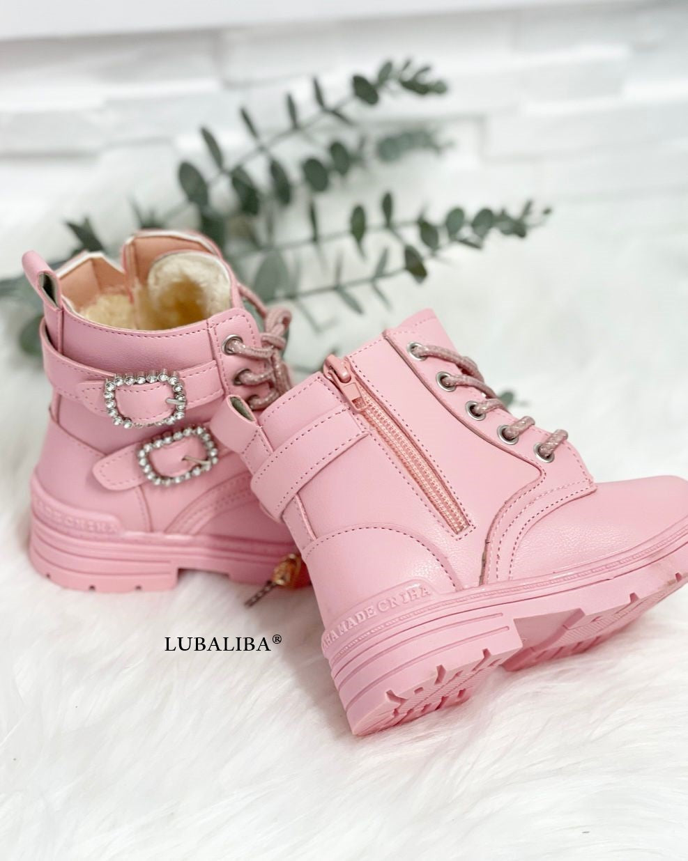 Winter Girls/Glitter/Rosa Kinderschuhe Boots gefüttert