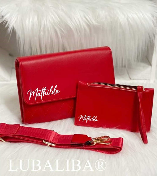 Edel Handtaschen /Rot