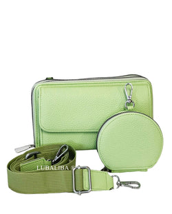 PERMA- SERIES Stylische Handytasche Portemonnaie 3 in 1 Umhängetasche in 19 Farben